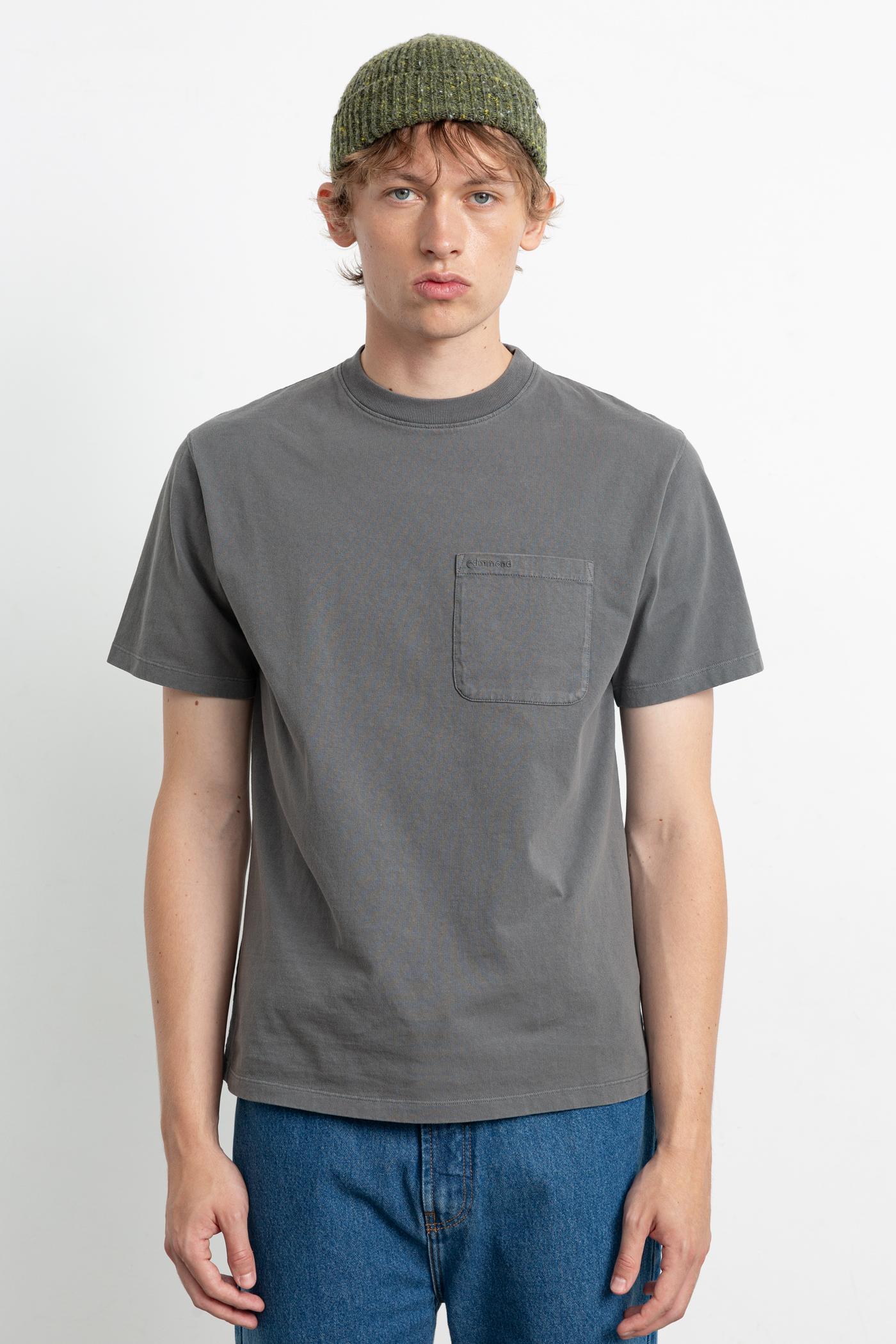 Edmmond Studios Mini Logo T-Shirt Grey Herren grau